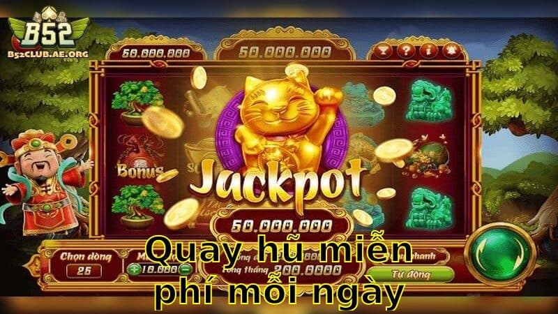 Quay Hũ Miễn Phí Mỗi Ngày – Cơ Hội Trúng Thưởng Lớn