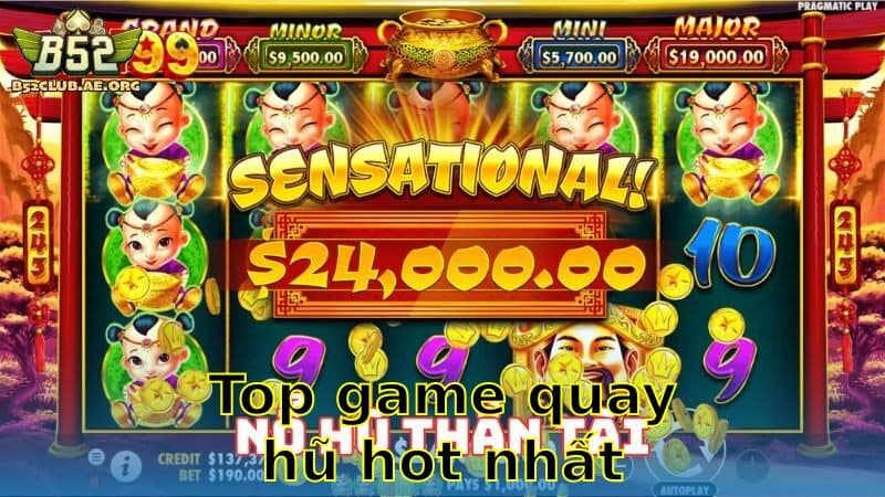 Top Game Quay Hũ Hot Nhất – Danh Sách Không Thể Bỏ Qua